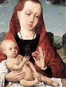 Virgin and Child before a Landscape
